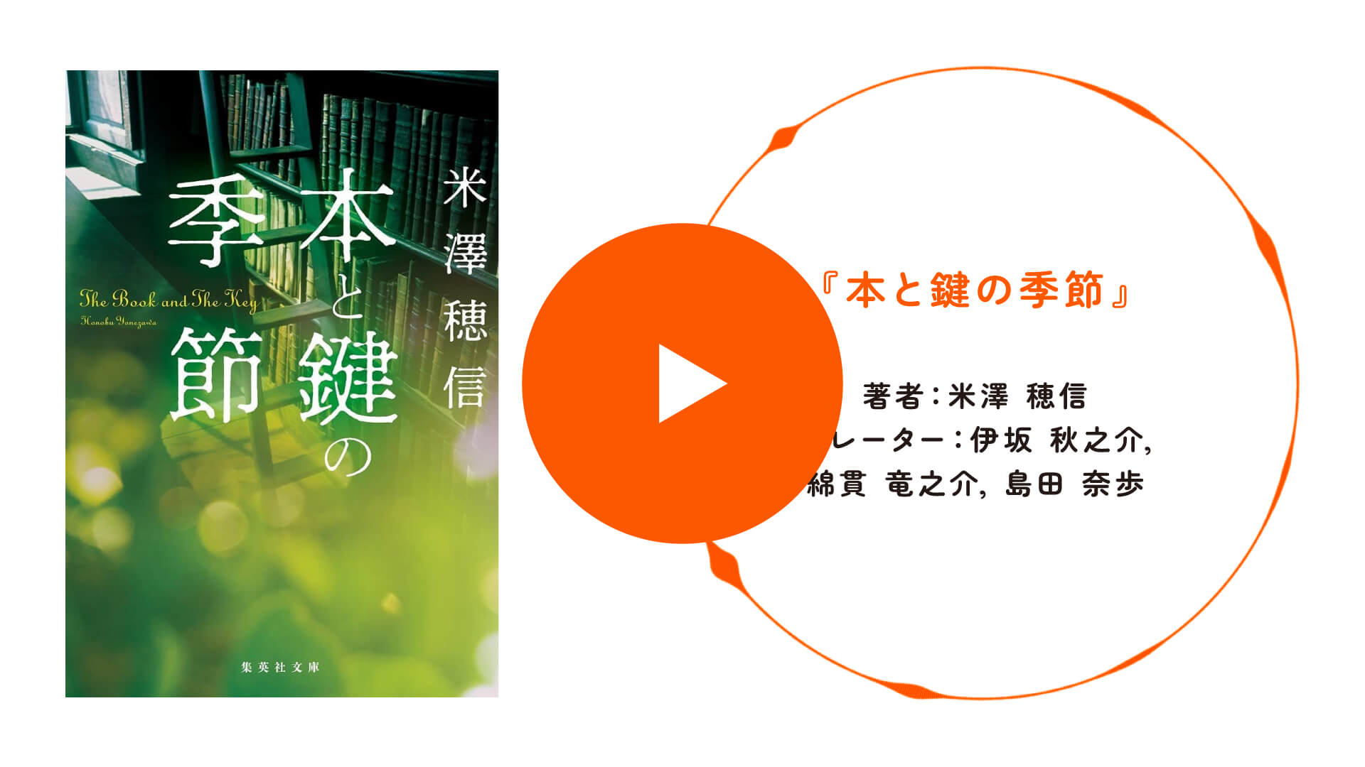 『本と鍵の季節』の書影